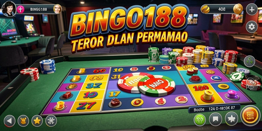 Screenshot gameplay menampilkan kengerian dan adrenalin dalam BINGO188.