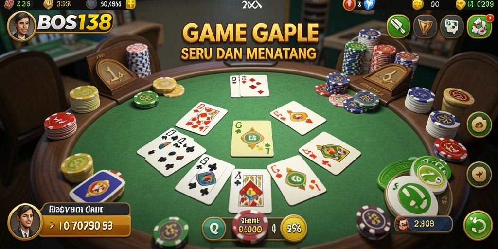 Tampilan gameplay BOS138 yang seru dan menantang.