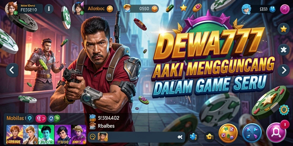 Tampilan gameplay DEWA777 dengan aksi seru dan grafis memukau.