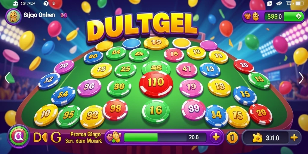 Tampilan gameplay DULTOGEL yang menarik dan interaktif.