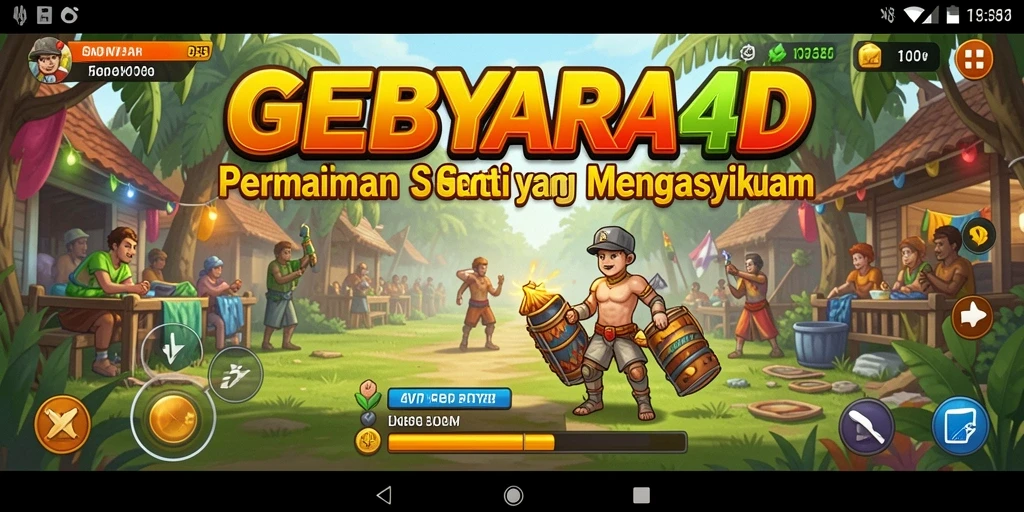 Tampilan menarik dari gameplay GEBYAR4D yang mengasyikkan.