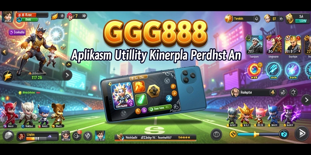 Tampilan utama GGG888 menunjukkan fitur pengoptimalan aplikasi.
