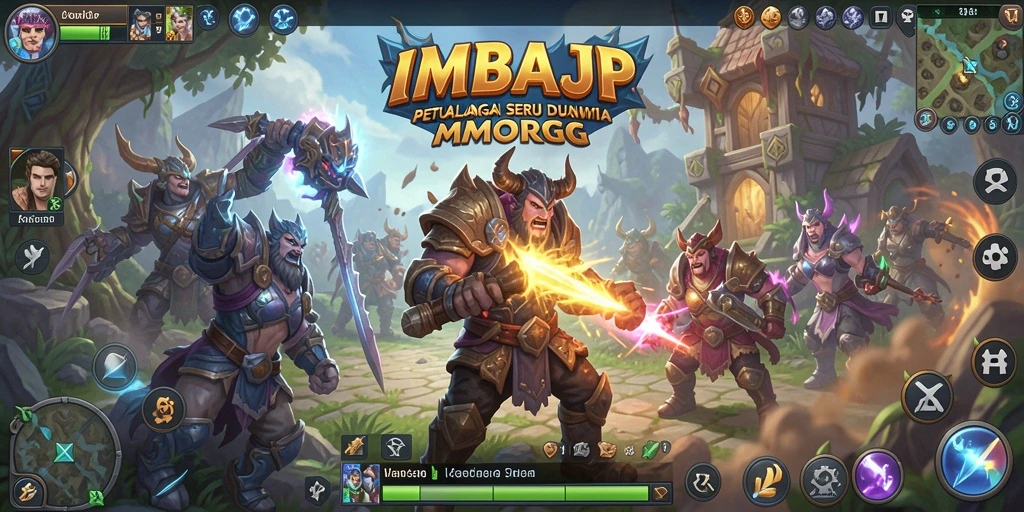 Tampilan menarik dari gameplay IMBAJP yang penuh aksi dan petualangan.