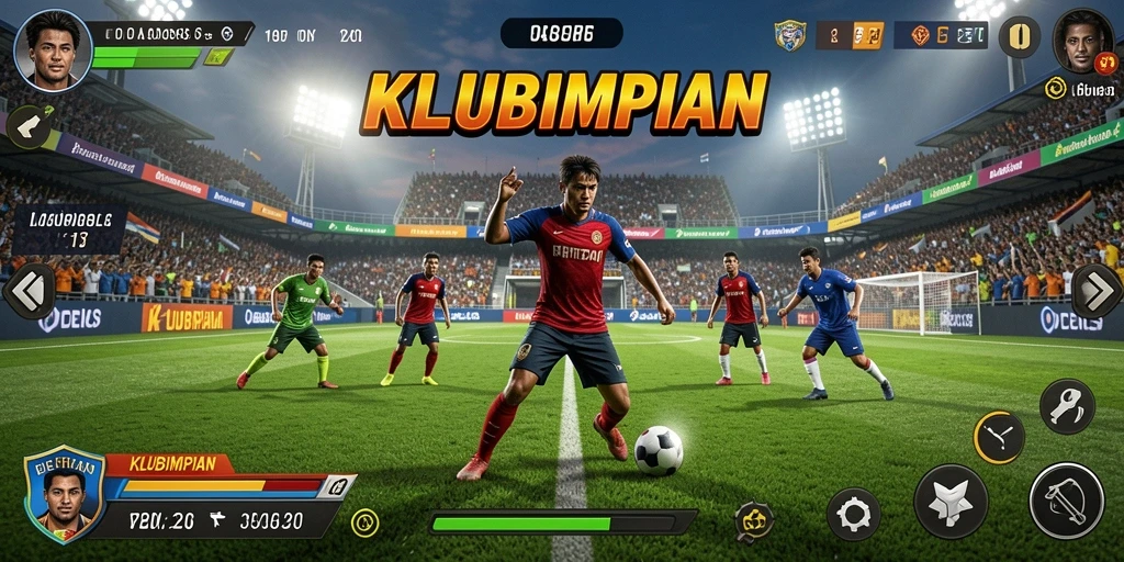 Gameplay seru dan kompetitif dari KLUBIMPIAN.