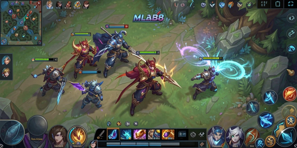 Tampilan menarik dari gameplay MLBB8 dengan strategi yang mendalam.