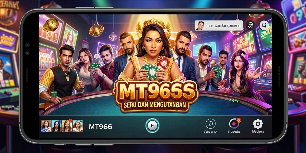 Screenshot gameplay MT966 menampilkan aksi seru permainan Kasino.