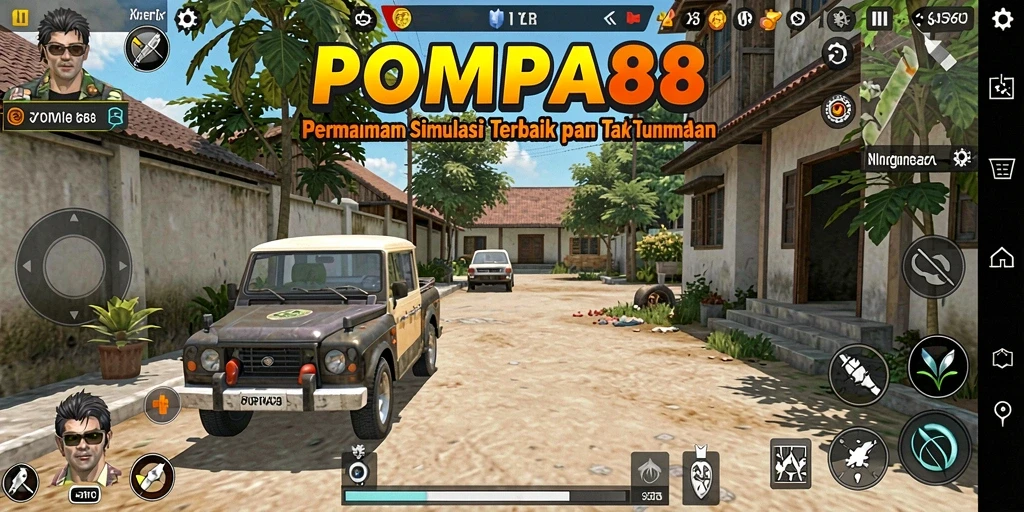 Tangkapan layar POMPA88 menunjukkan gameplay menarik dan grafis yang memukau.