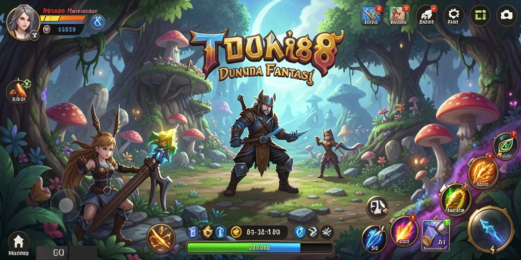 Screenshot gameplay TO88 menampilkan aksi mendebarkan di dunia petualangan.